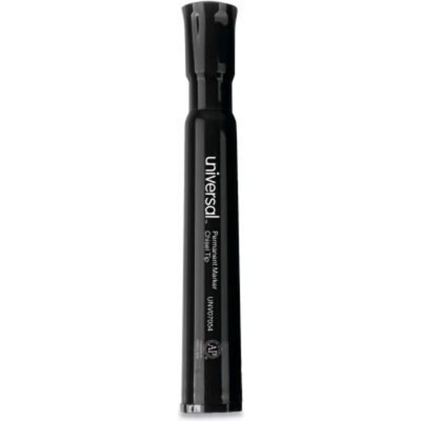 Universal Products Universal Chisel Tip Permanent Marker, Broad, Black, 60/Pack UNV07054